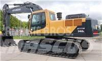 Hyundai 340 Гусеничні екскаватори