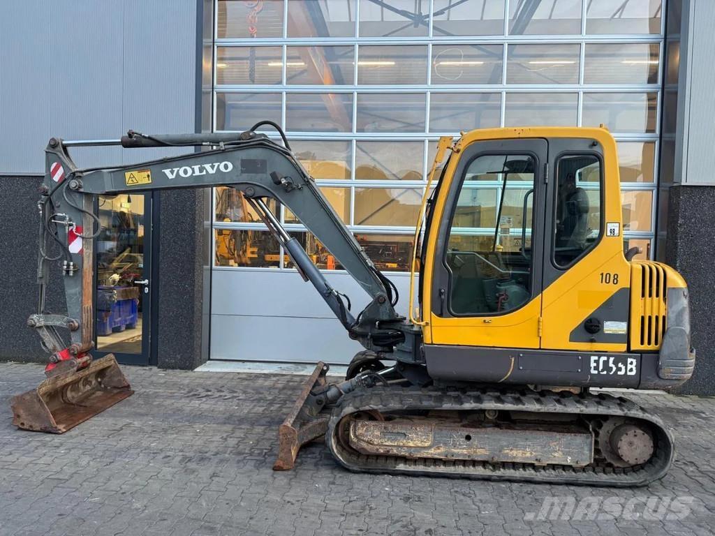Volvo EC55B Міні-екскаватори < 7т