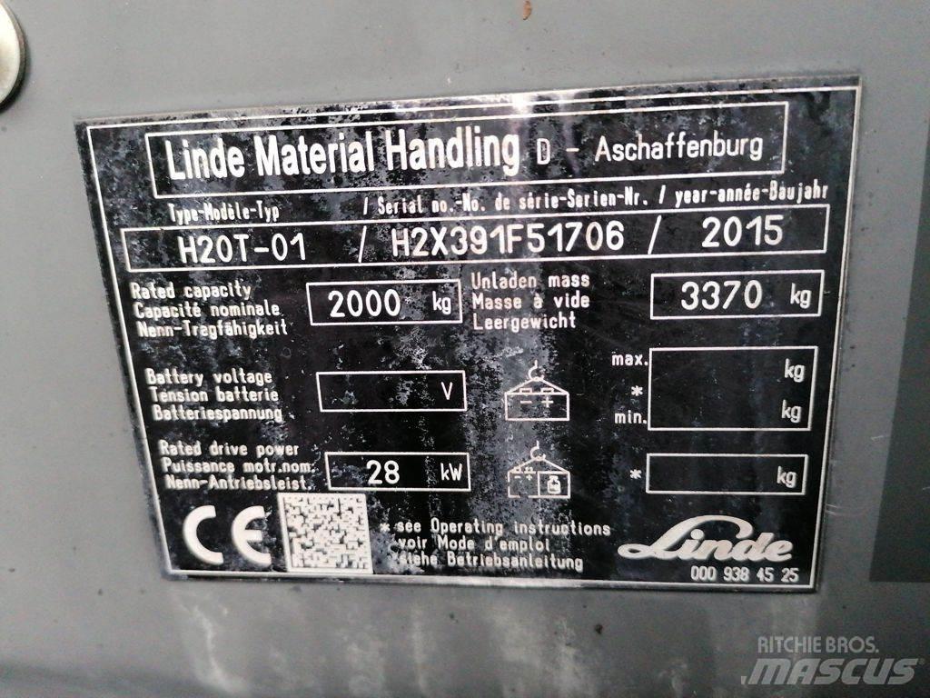 Linde H20T-01 Газові навантажувачі