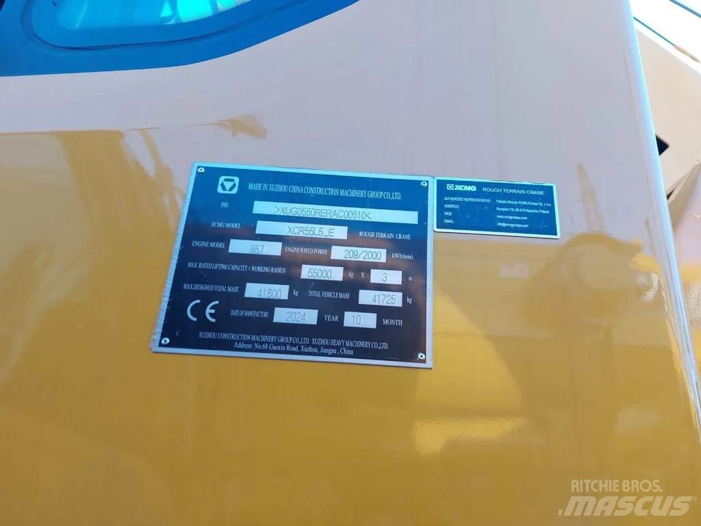 XCMG XCR55L5_E автокрани всюдиходи
