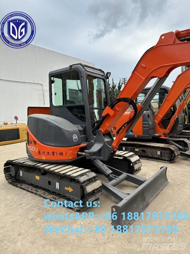 Hitachi ZX 50 U Міні-екскаватори < 7т