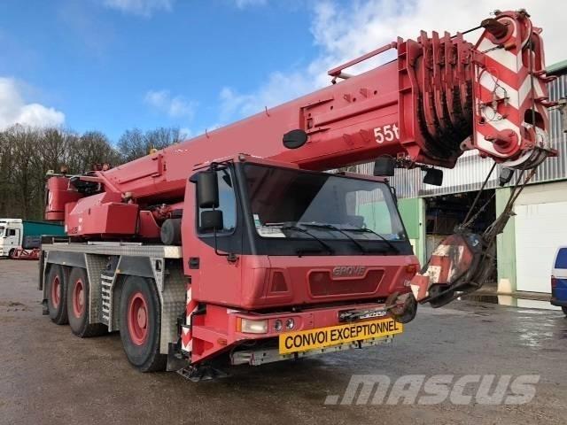 Grove GMK 3055 автокрани всюдиходи