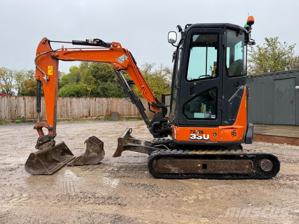 Hitachi ZX 33 U-6 Міні-екскаватори < 7т
