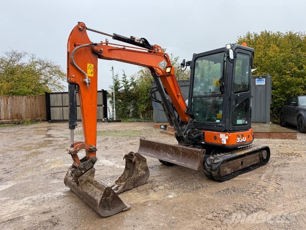 Hitachi ZX 33 U-6 Міні-екскаватори < 7т
