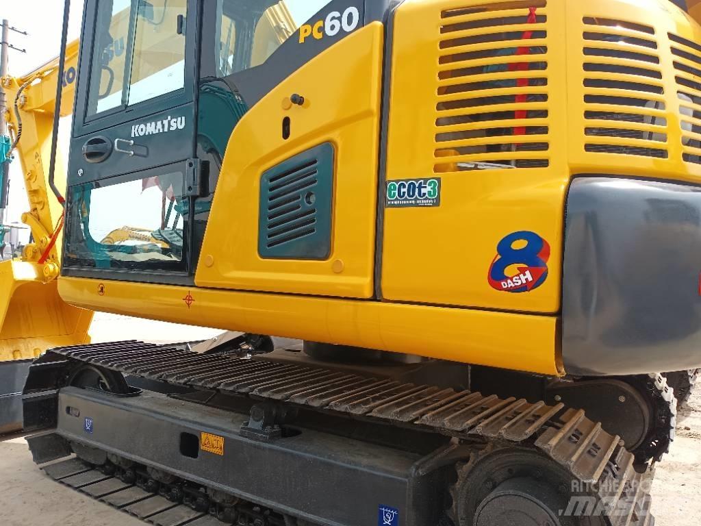 Komatsu PC 60 Міні-екскаватори < 7т