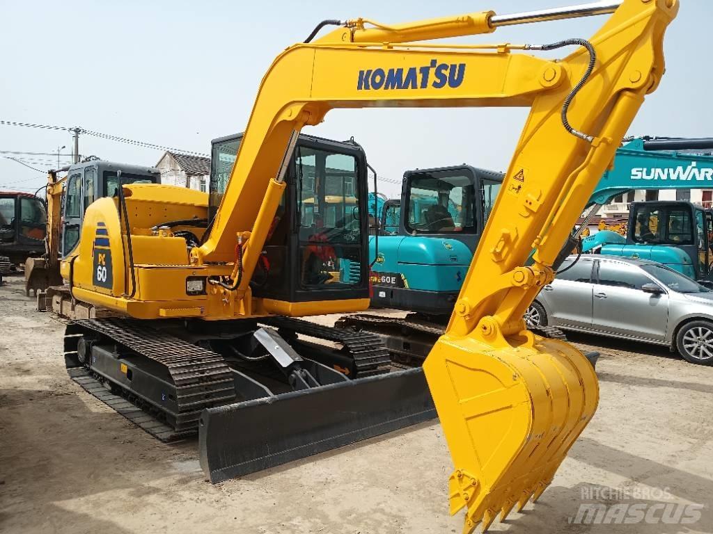 Komatsu PC 60 Міні-екскаватори < 7т