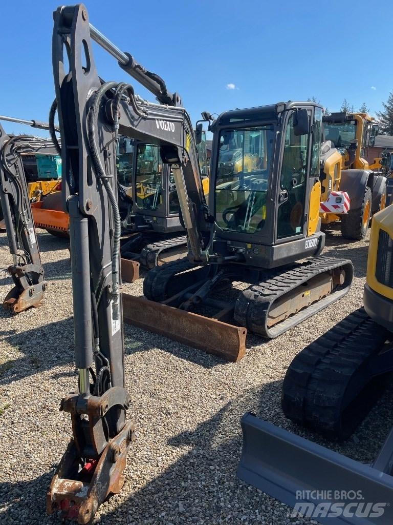 Volvo ECR50D Міні-екскаватори < 7т