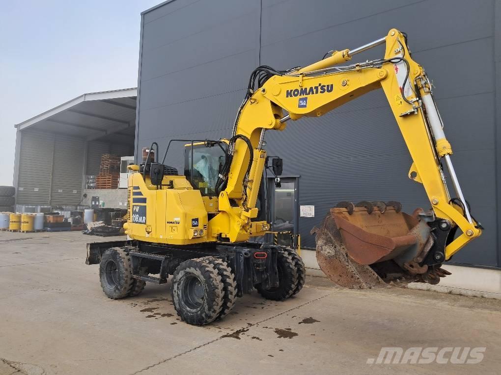 Komatsu PW118MR-11 Колісні екскаватори
