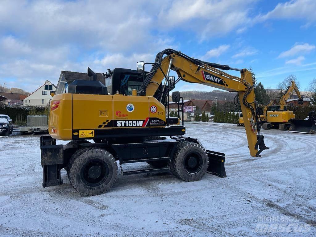 Sany SY155W Колісні екскаватори