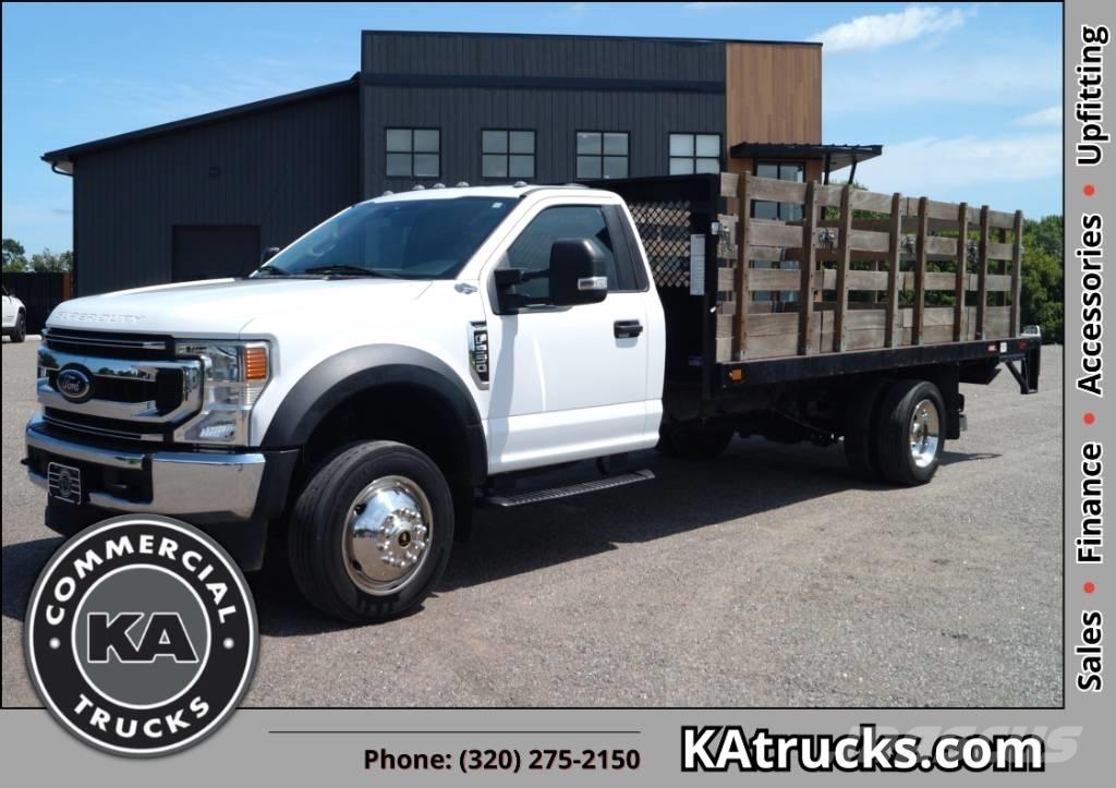 Ford F 550 XLT SD Вантажівки-платформи/бокове розвантаження
