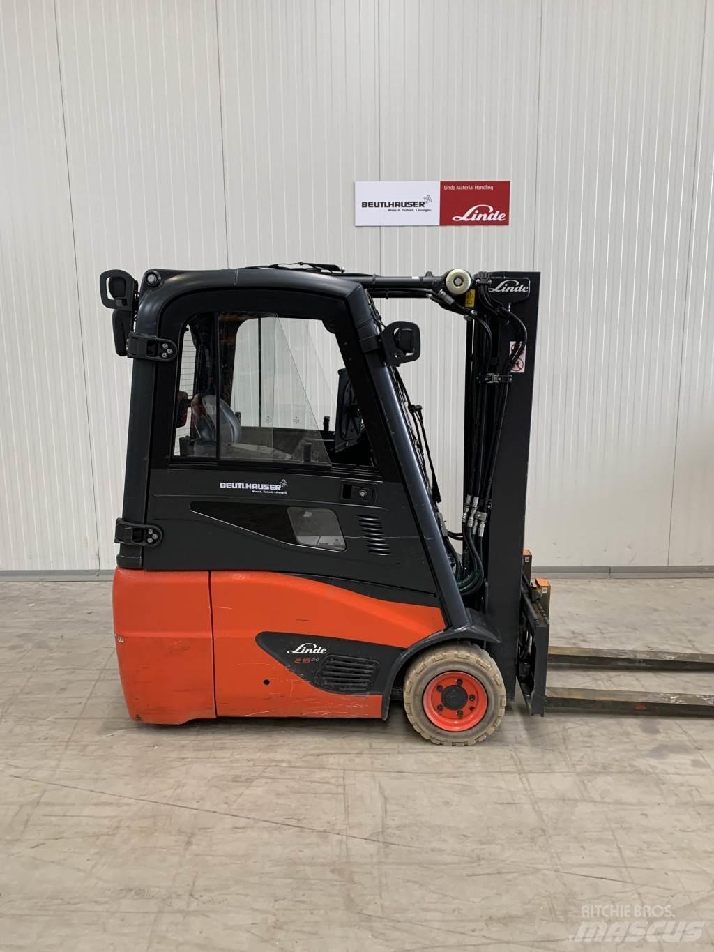 Linde E16C Електронавантажувачі