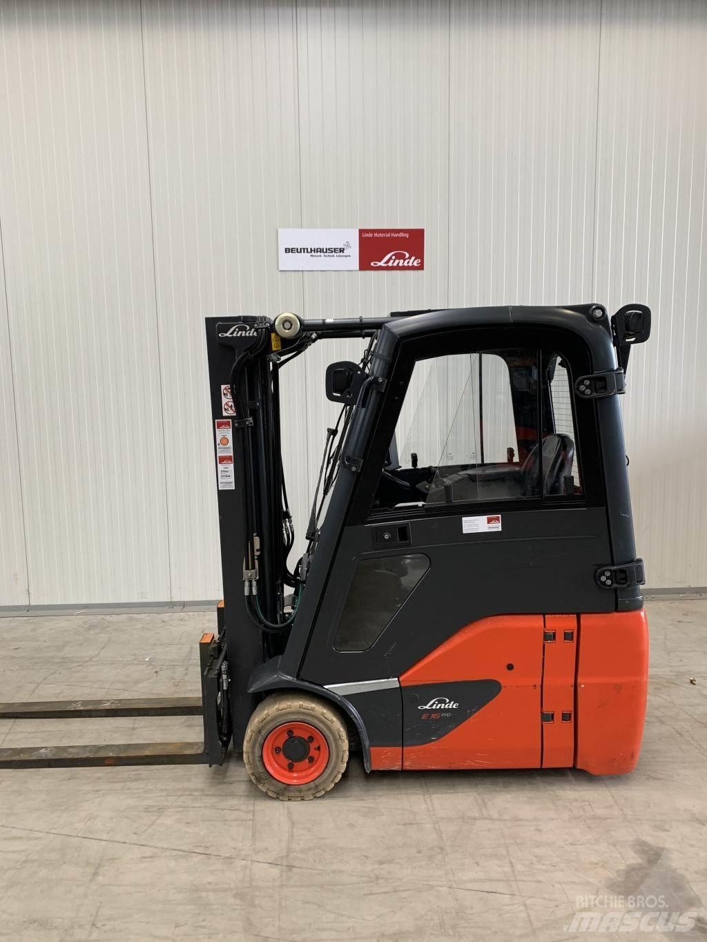 Linde E16C Електронавантажувачі