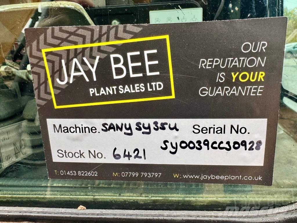 Sany SY 35 U Міні-екскаватори < 7т