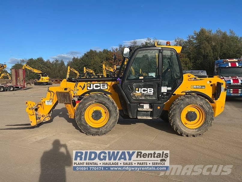 JCB 540-140 Телескопічні навантажувачі