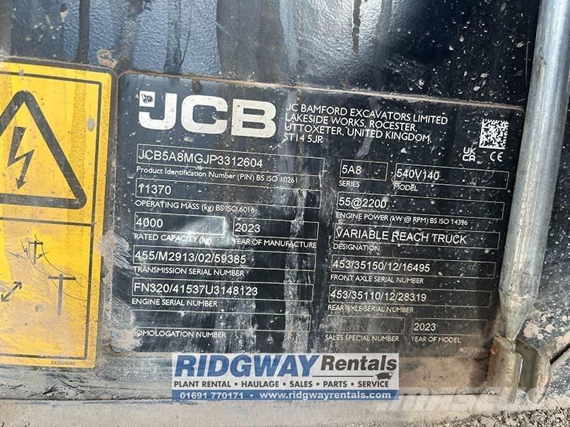 JCB 540-140 Телескопічні навантажувачі