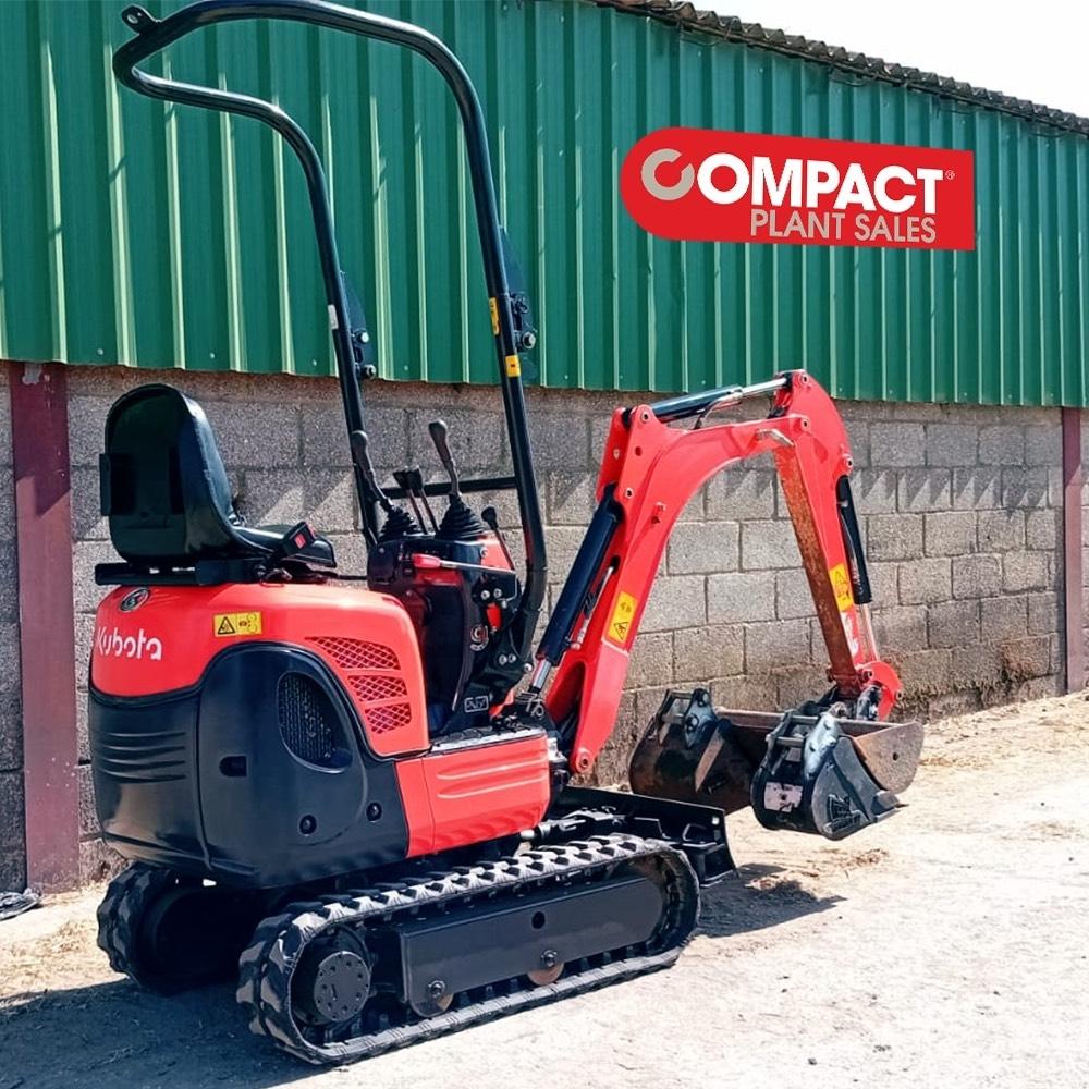 Kubota K008-3 Міні-екскаватори < 7т