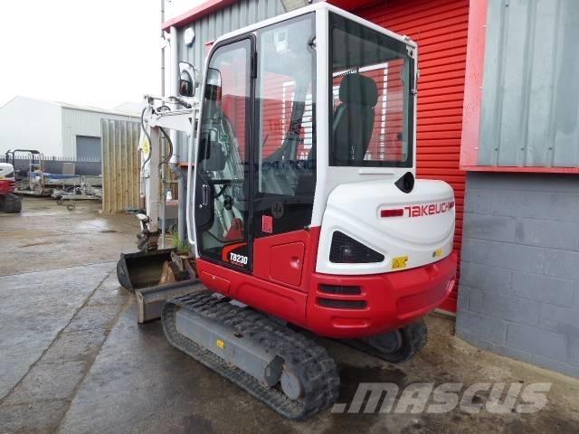 Takeuchi TB 230 Міні-екскаватори < 7т