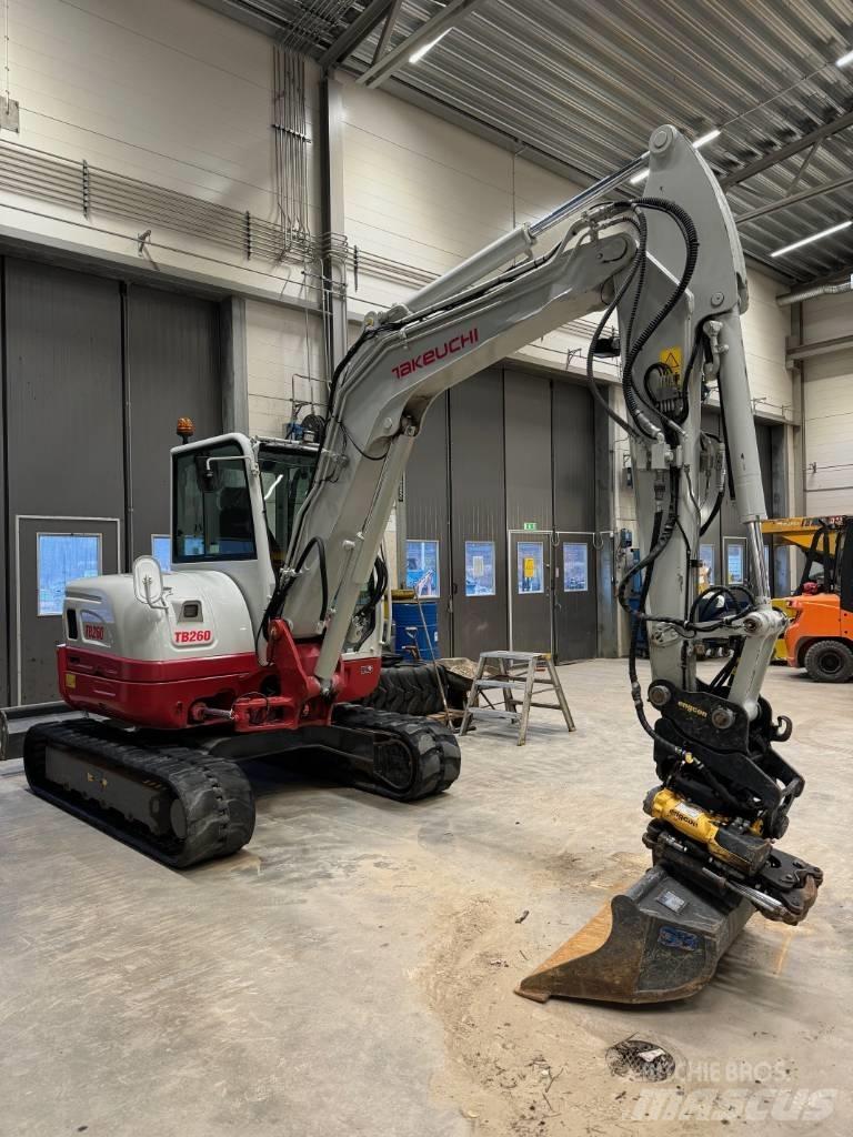 Takeuchi TB 260 Міні-екскаватори < 7т