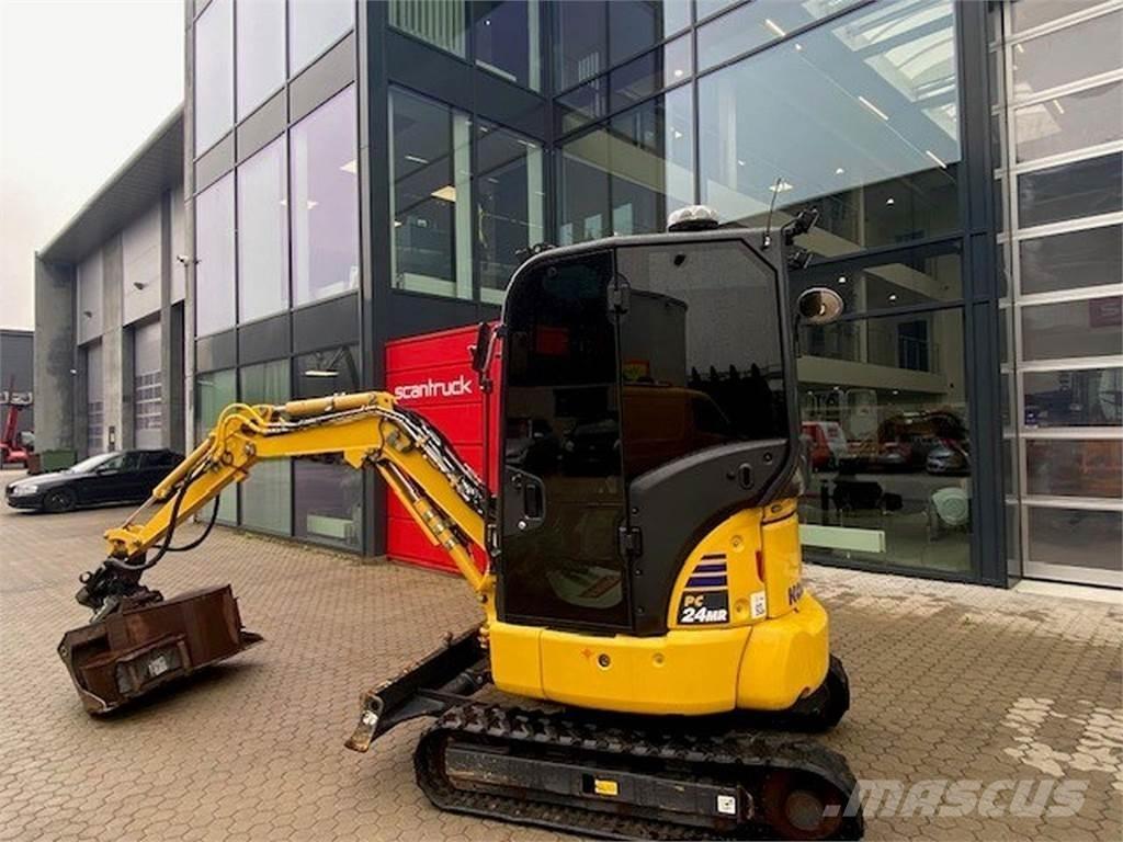 Komatsu PC24MR-5 Колісні екскаватори