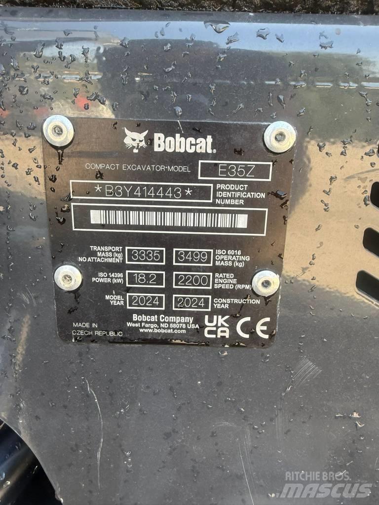 Bobcat E 35, 549h Міні-екскаватори < 7т