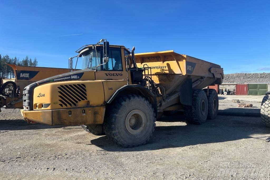 Volvo A 40 E FS Зчленовані самоскиди