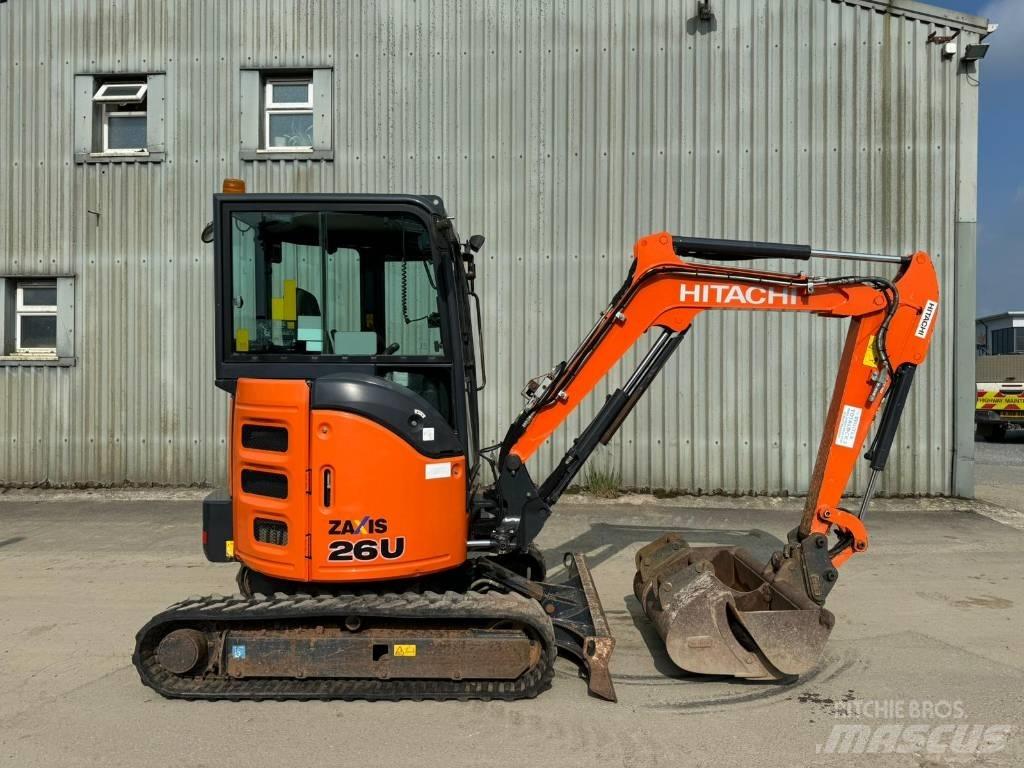 Hitachi ZX 26 U-5 Міні-екскаватори < 7т