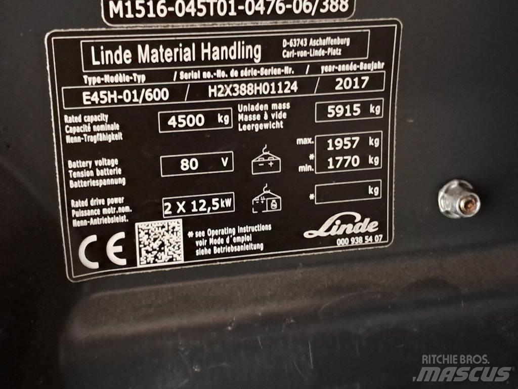 Linde E45H-01/600 Електронавантажувачі