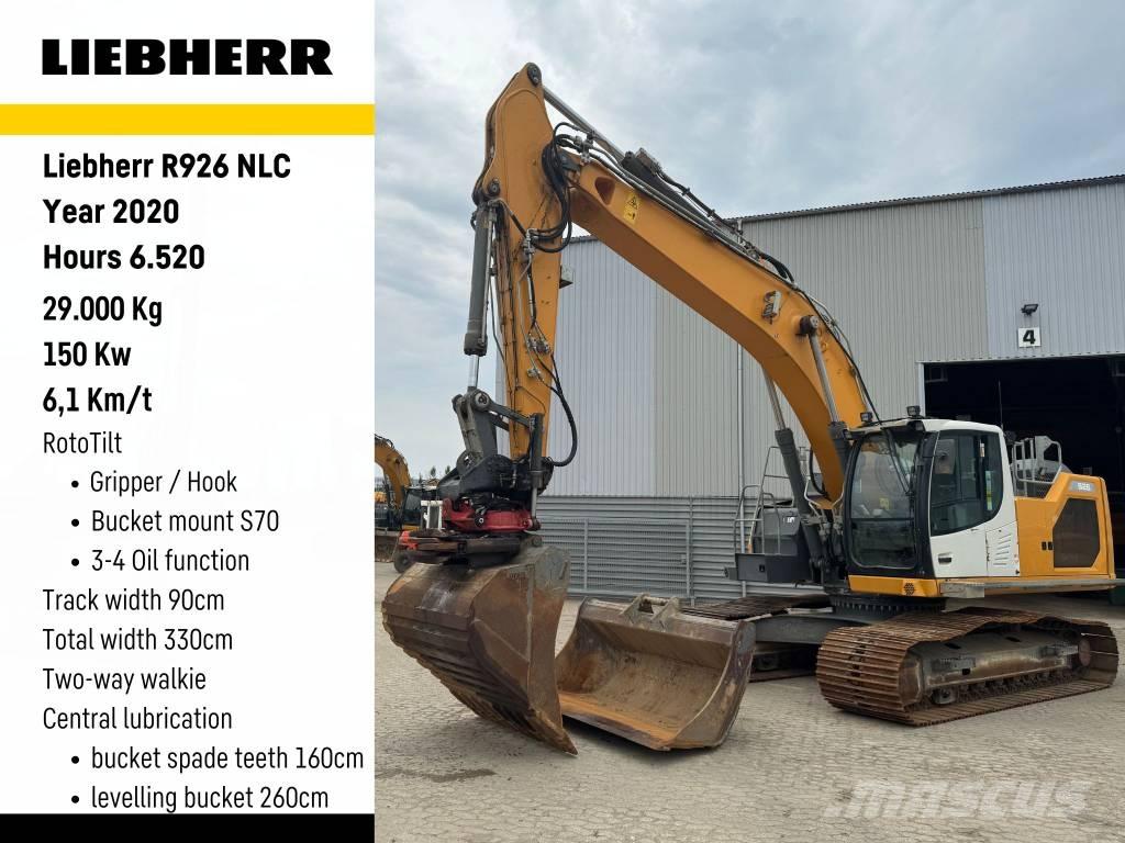 Liebherr R926 Гусеничні екскаватори