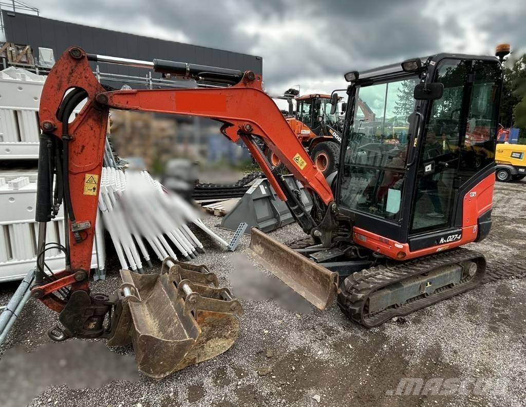 Kubota KX 027 Міні-екскаватори < 7т