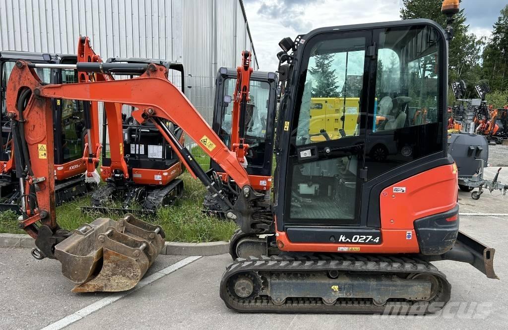 Kubota KX 027 Міні-екскаватори < 7т