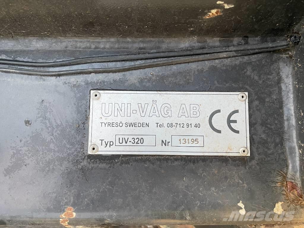 Uni-väg UV 320 Снігоочищувальні ножі та плуги