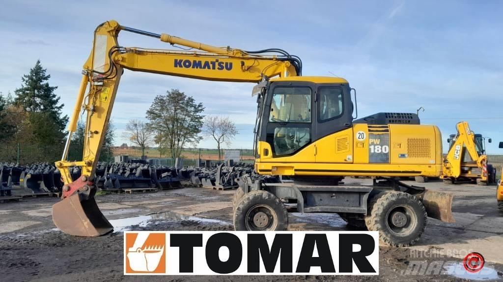 Komatsu PW 180-7 Колісні екскаватори