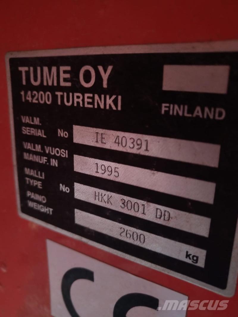 Tume HKK 3001 DD Сільгосптехніка - Інші