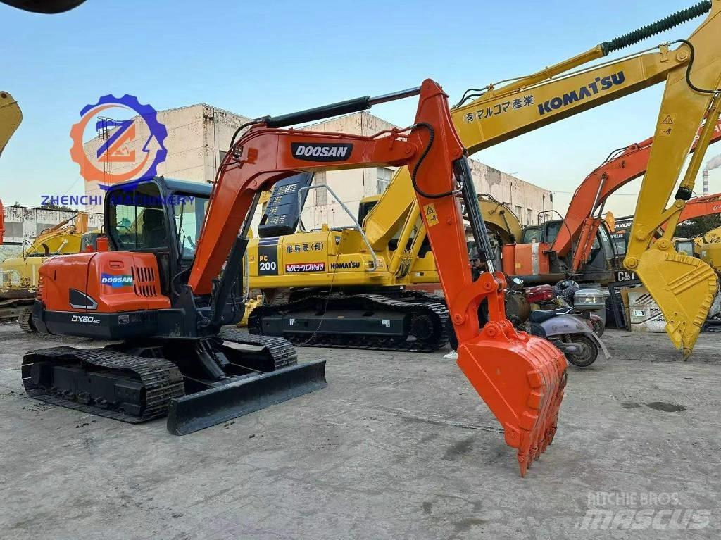 Doosan DX 60 Міні-екскаватори < 7т