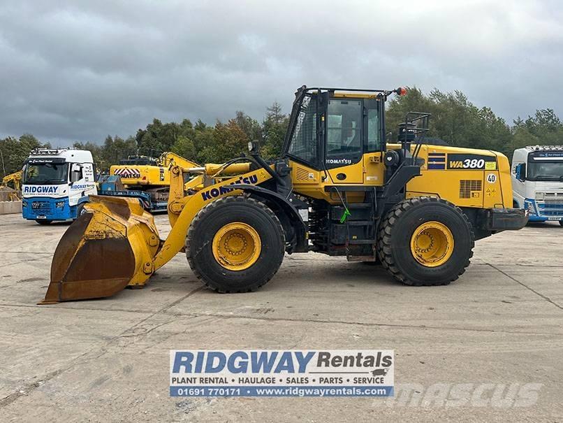 Komatsu wa380 Фронтальні навантажувачі