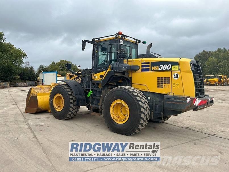 Komatsu wa380 Фронтальні навантажувачі