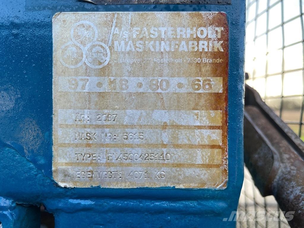 Fasterholt FM 4500 Системи поливу рослин