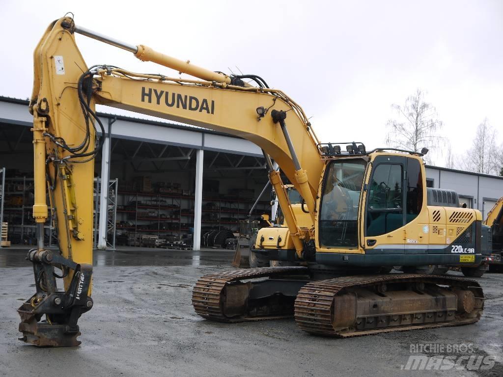 Hyundai R 220 LC-9A Гусеничні екскаватори