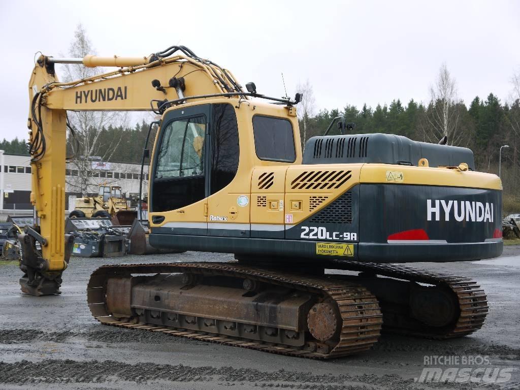 Hyundai R 220 LC-9A Гусеничні екскаватори