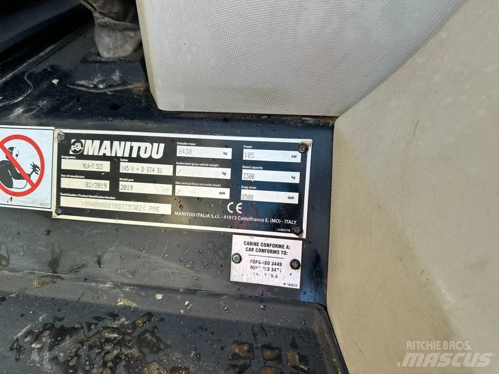 Manitou MLA 533 Телескопічний навантажувач