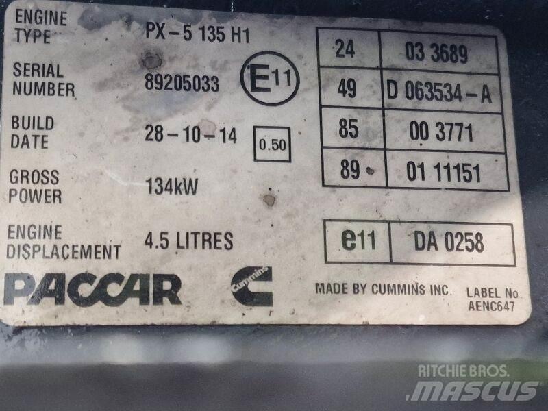 DAF PX-5 135 H1 Двигуни