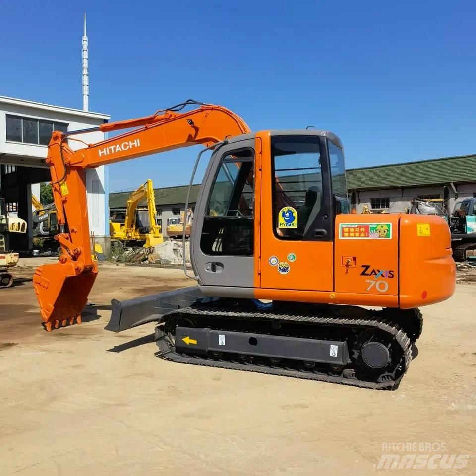 Hitachi ZX 70 Міні-екскаватори < 7т