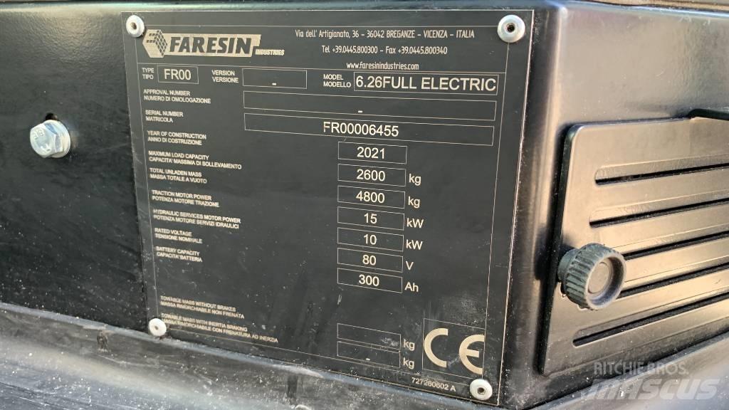 Faresin 6.26 E Телескопічні навантажувачі