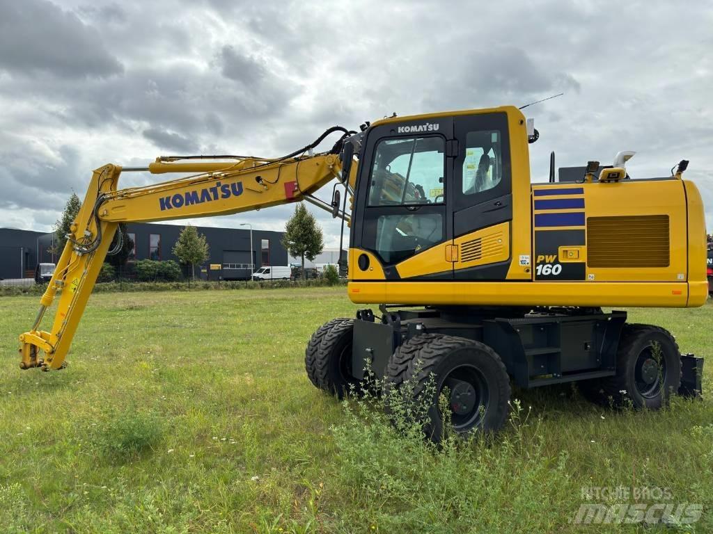 Komatsu PW160-11E0 Колісні екскаватори