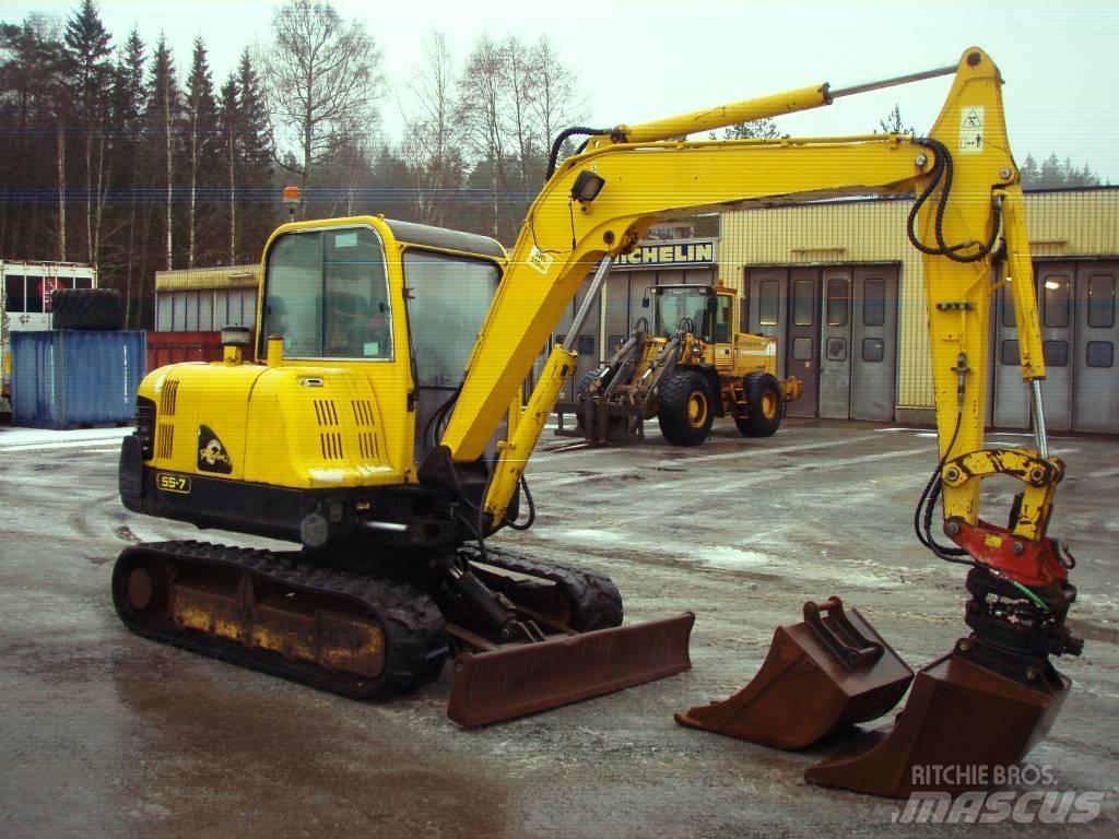 Hyundai Robex 55-7 Міні-екскаватори < 7т
