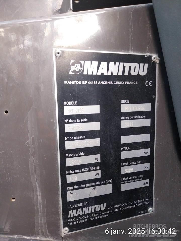 Manitou 2150MRT Телескопічні навантажувачі