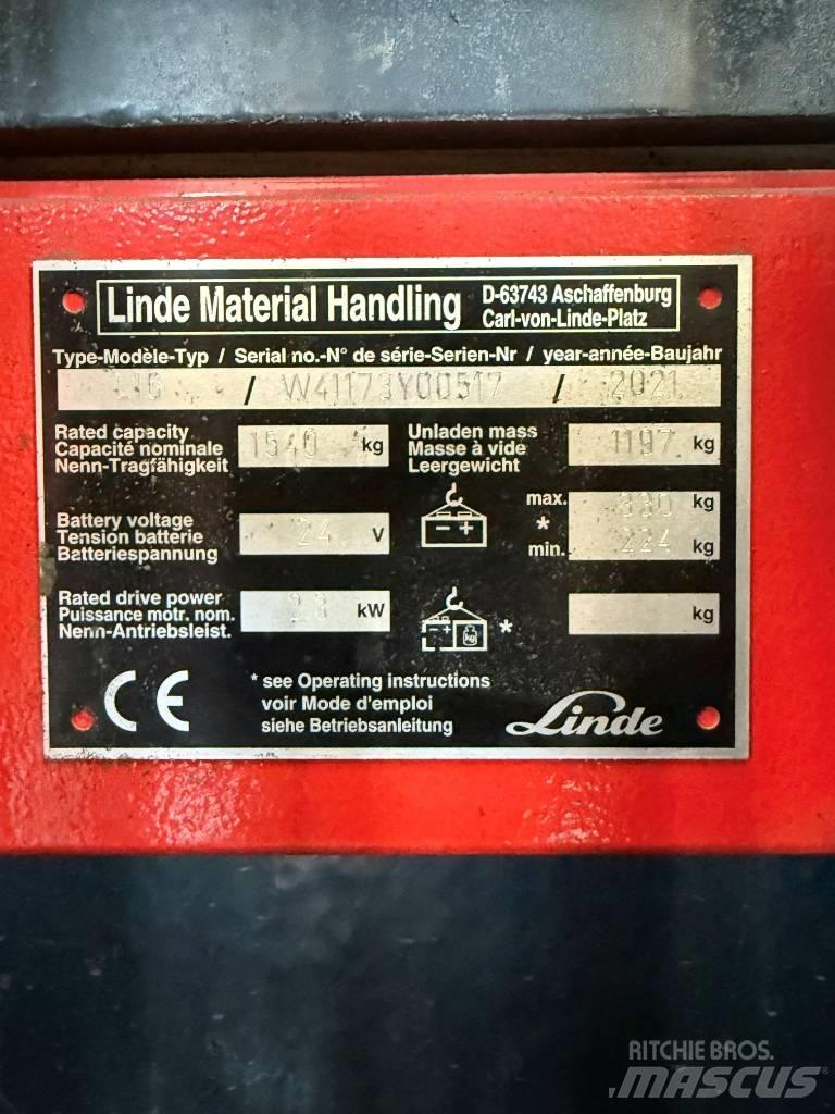 Linde L16APi/1173 Ручний візок