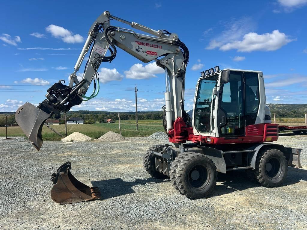 Takeuchi TB 295 W Колісні екскаватори