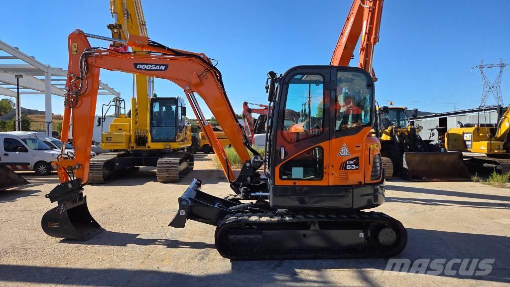 Doosan DX 63 R Міні-екскаватори < 7т