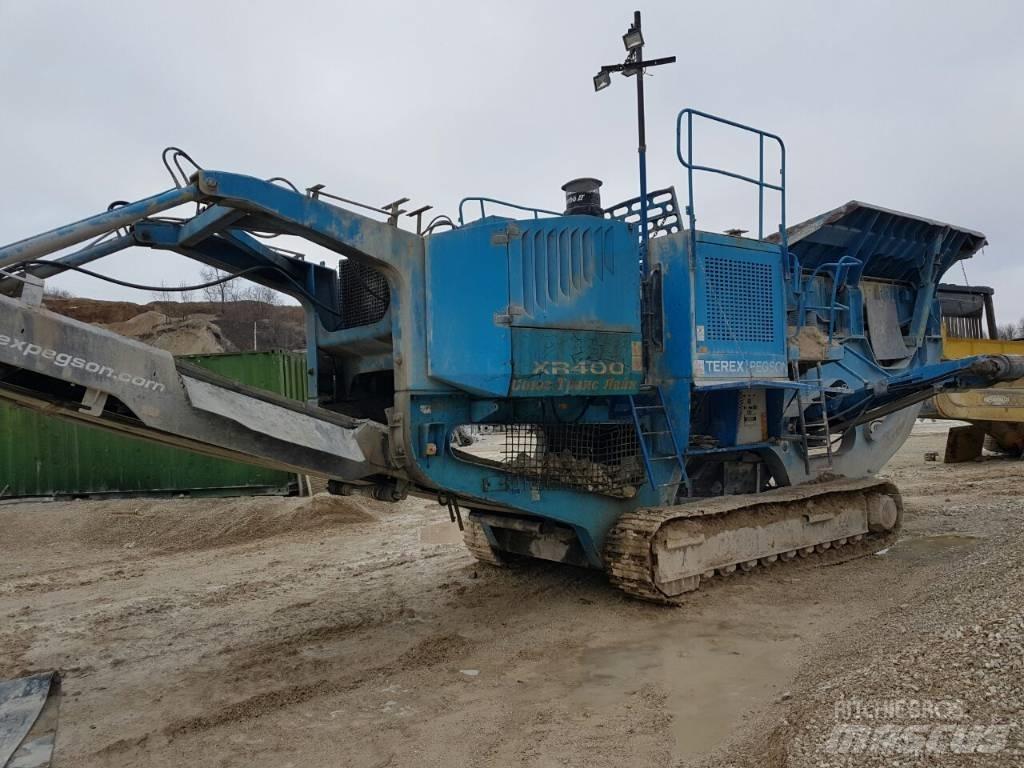 Terex XR 400 Мобільні дробарки